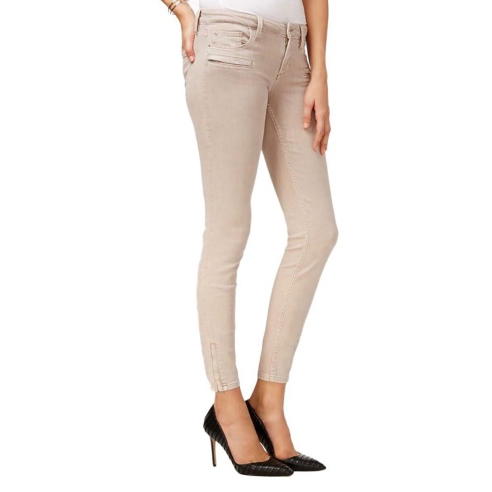 Guess Power Skinny Low Sand Color Jeans